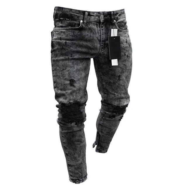 Urban Comfort Multi-Pocket Cargo Jeans